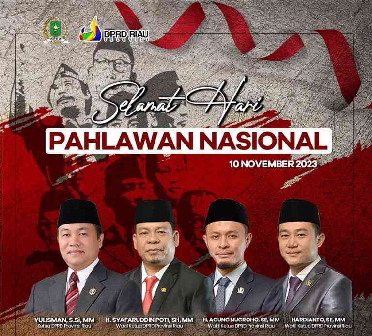 Banner hari pahlawan DPRD Riau- P07